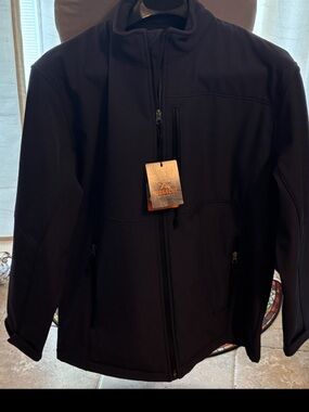 NWT RIDGECUT Tough Men’s Softshell Jacket : Sz.L : Color: Parisian Night  $30